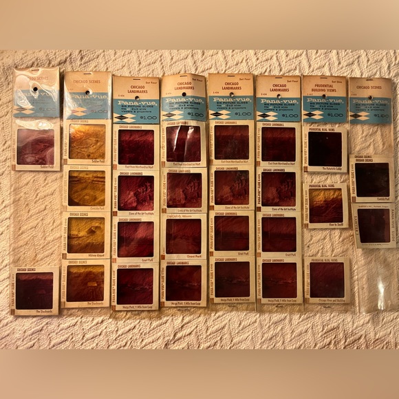 Vintage Sawyers Pana-Vue 2×2 Slide Viewer With l Slides - Picture 2 of 8